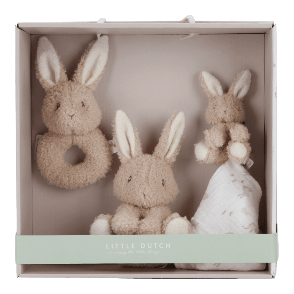 Little Dutch Giftset Baby Bunny - Beige