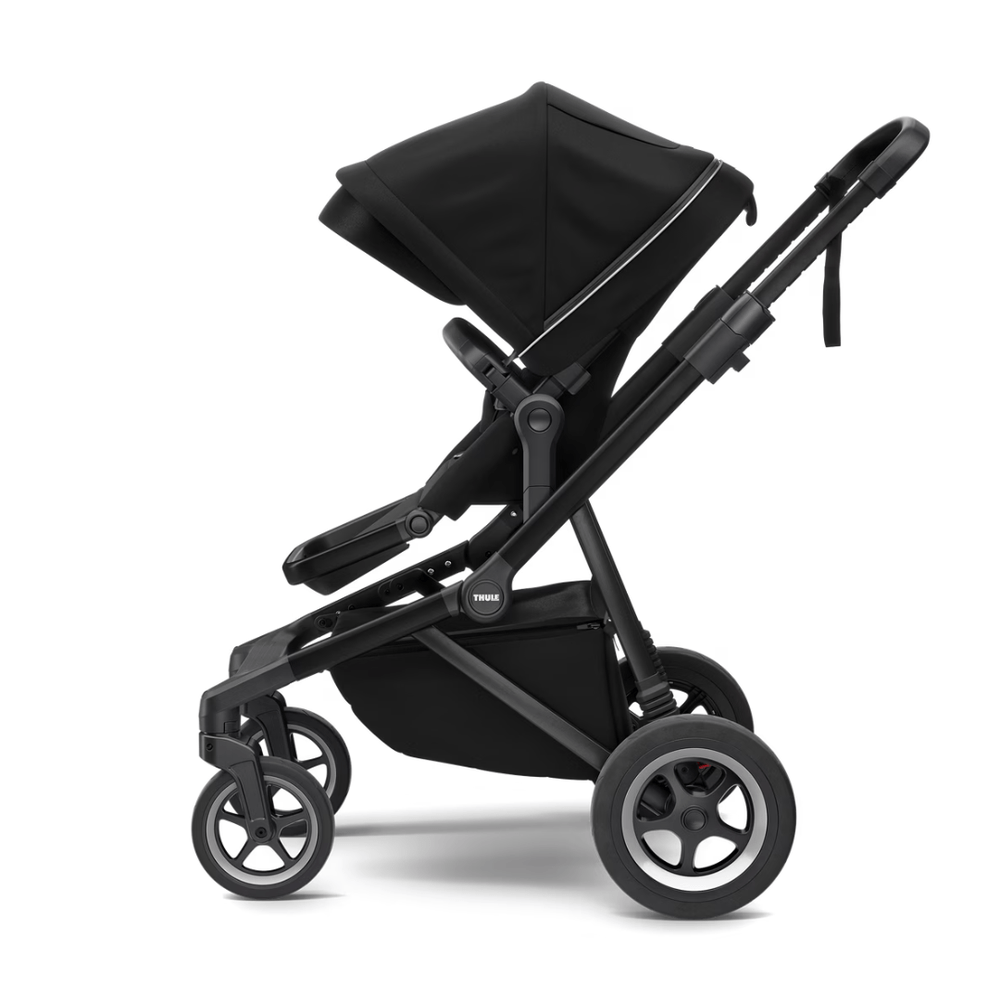 Thule Sleek Kinderwagen Midnight Black / Black