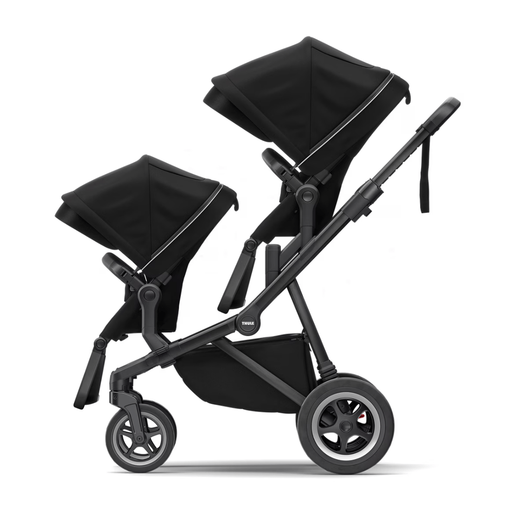 Thule Sleek Kinderwagen Midnight Black / Black