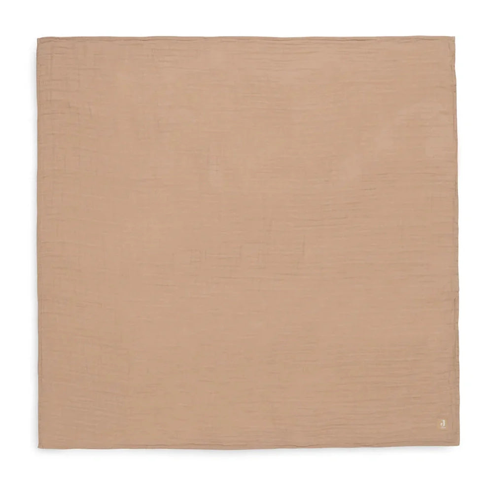 Jollein Hydrofiele Doek Large 2 st. - 115x115cm - Biscuit/Ivory