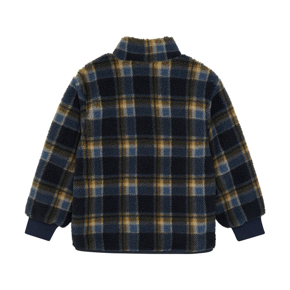 Minymo Fleece Jas - Ruiten