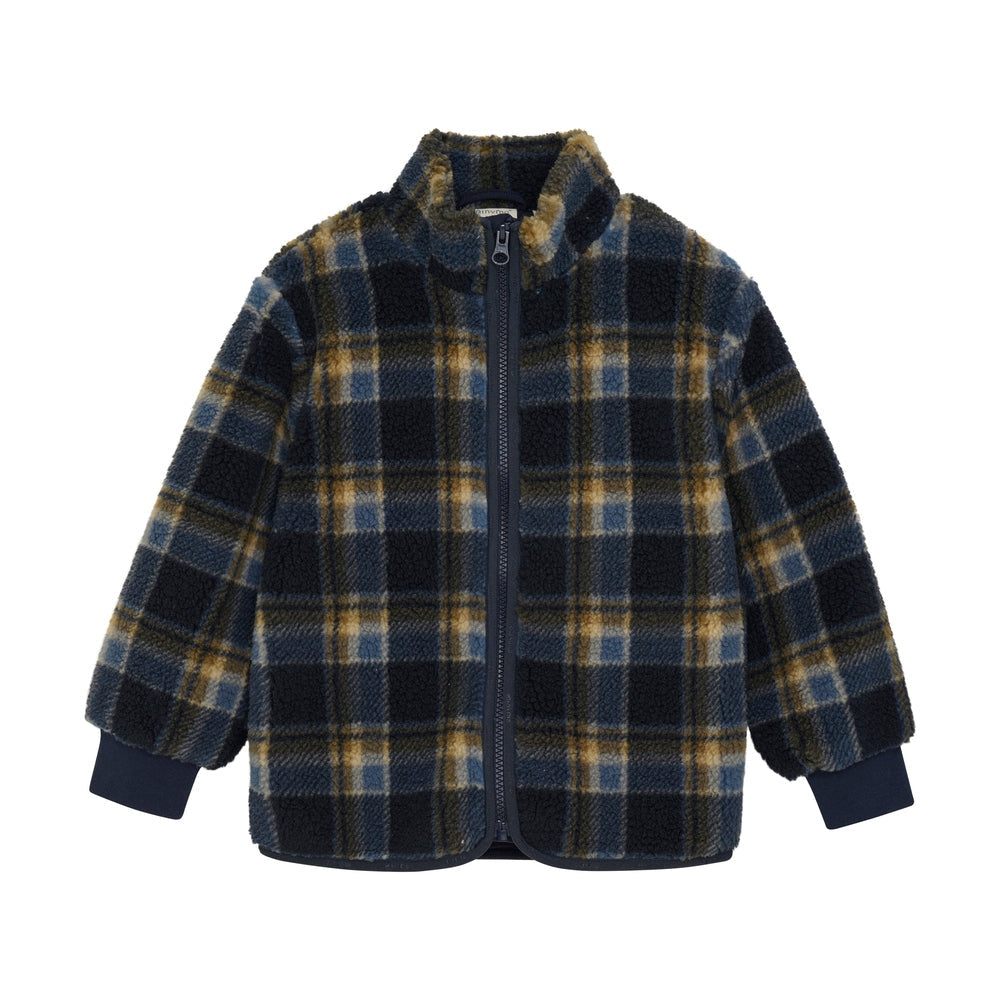 Minymo Fleece Jas - Ruiten