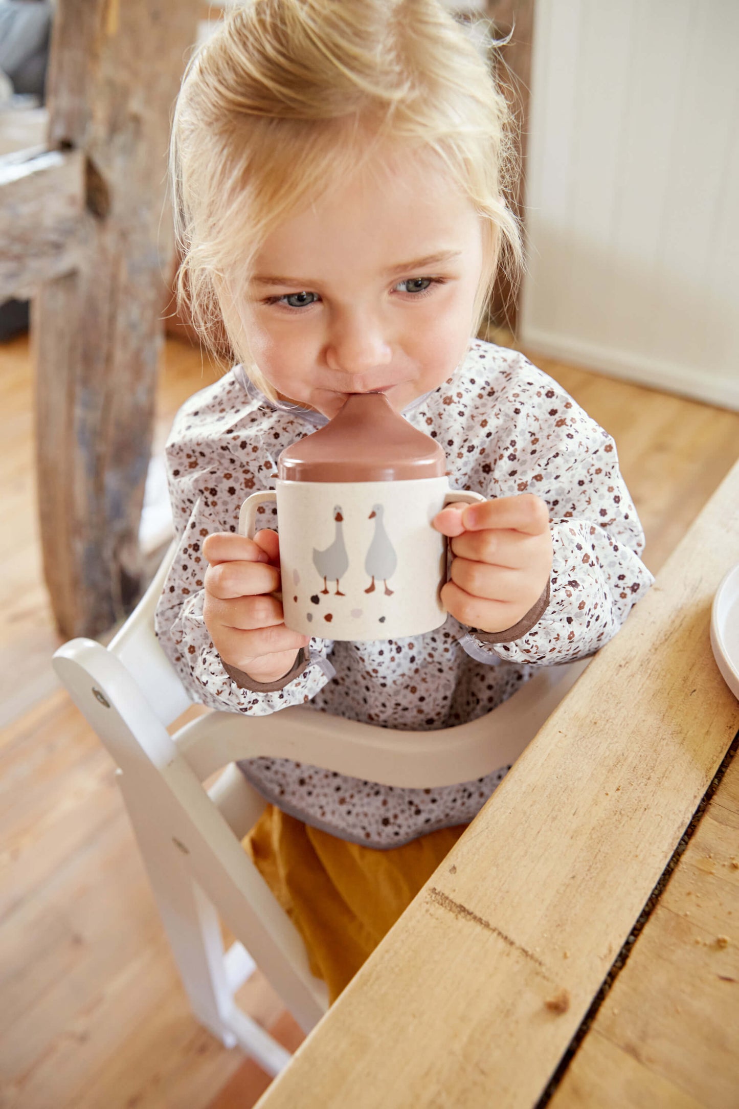 Lassig Sippy Cup Tiny Farmer Goose