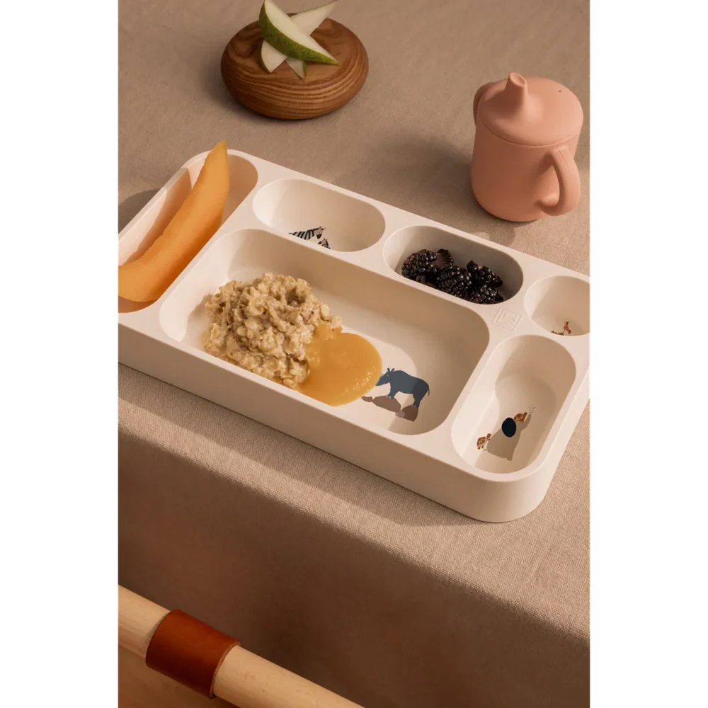 Liewood Bord Met Verdelingen / Mosu Divider Plate - All Together Sandy