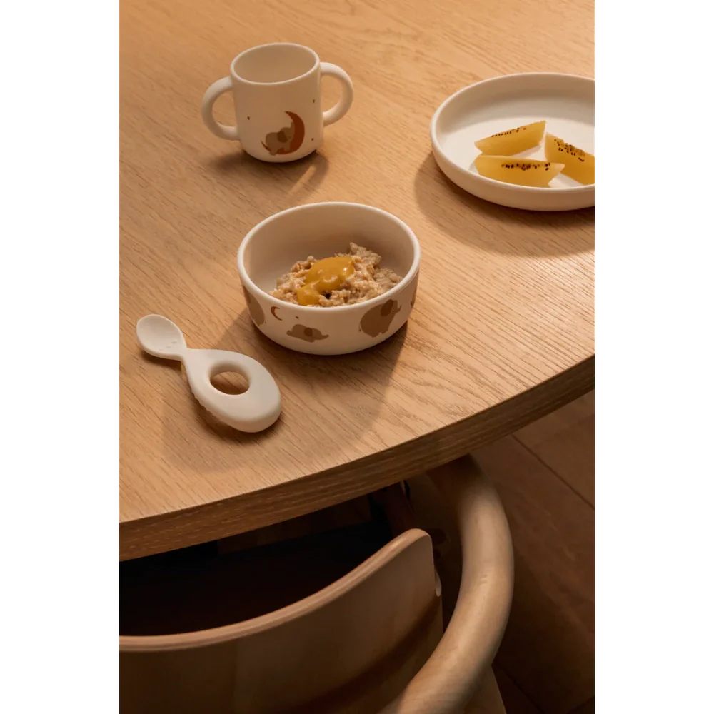 Liewood Eetset - Vivi Printed Tableware Set - Elephant / Creme de la creme