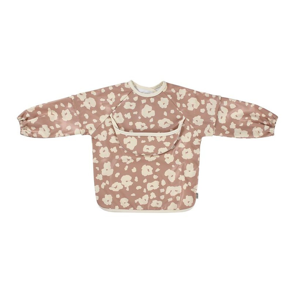 Béaba 2 in 1 slabbetje met afneembare mouwen - Savannah Bloom