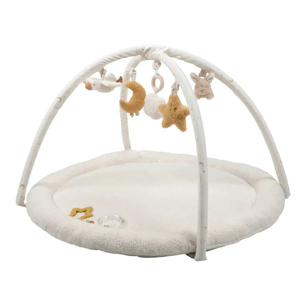 Little Dutch Activiteiten Speelkleed / Babygym - Newborn Naturals - Wit