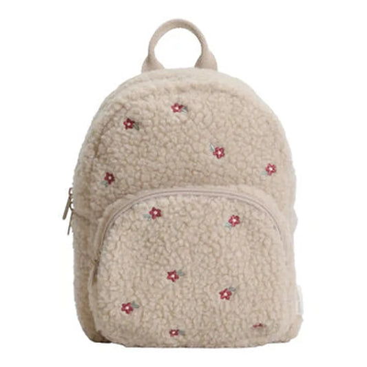 Little Dutch Teddy Rugzakje Sand - Flowers