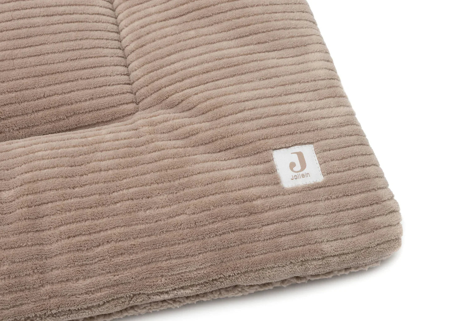 Jollein - Parklegger/Boxkleed 75x95cm - Cloudy Rib - Milky Coffee