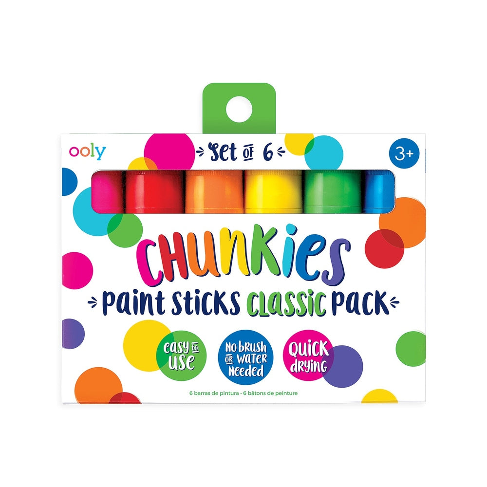 Ooly Chunkies Verfstiften Classic (6 Stuks)
