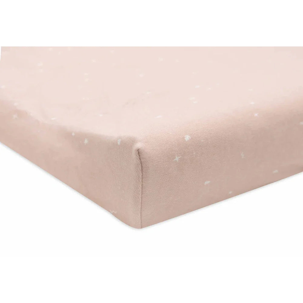 Jollein Aankleedkussenhoes Jersey 50x70cm Twinkling - Wild Rose