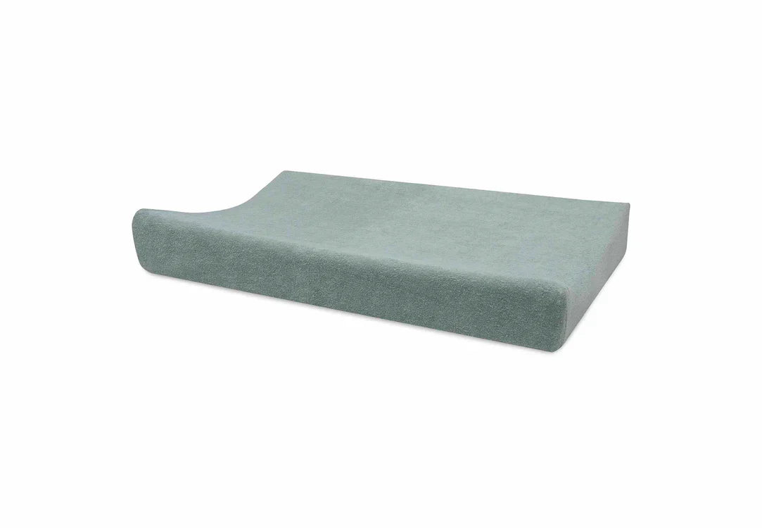 Jollein Aankleedkussenhoes / Waskussenhoes Badstof 50x70cm - Sea Green - 2pack