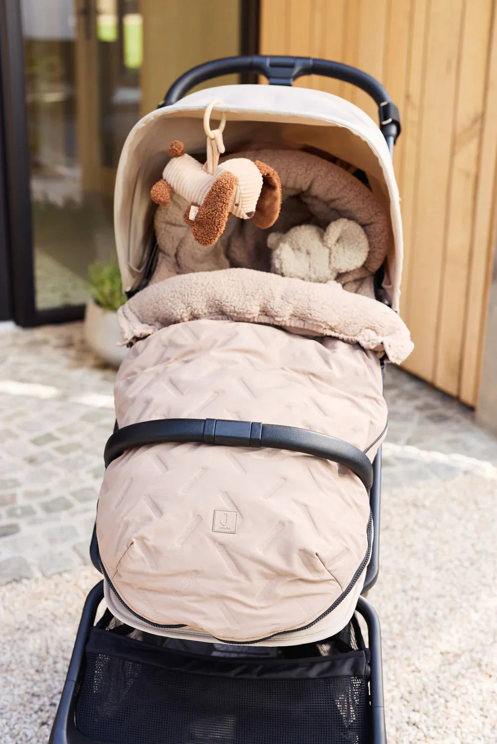 Jollein Voetenzak Buggy / Kinderwagen - Milky Coffee
