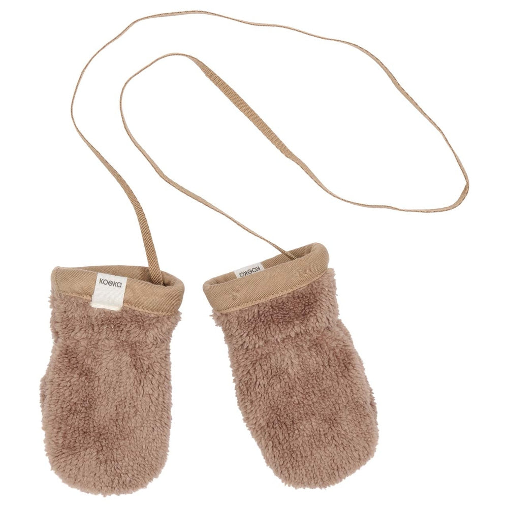 Koeka Baby Wantjes Malmo Van Teddy - Caffe