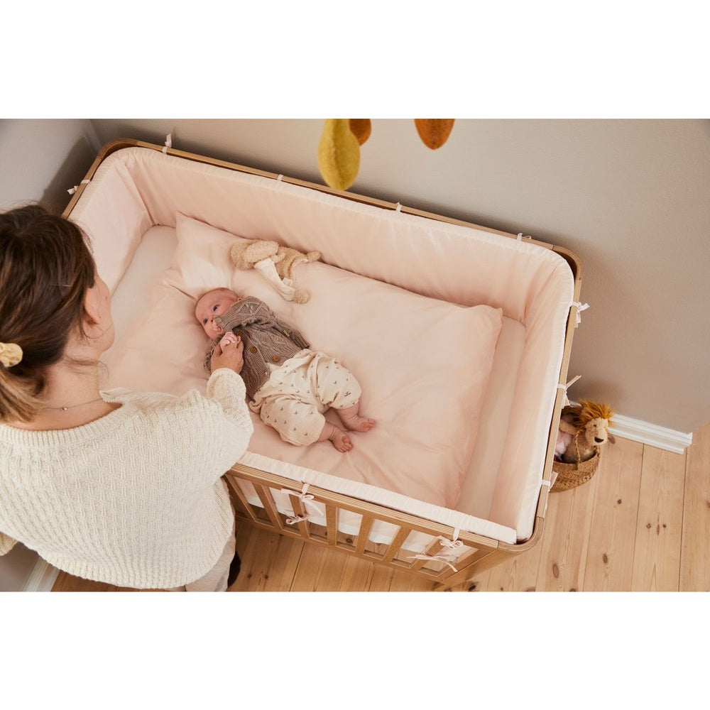 Flexa Meegroeibed / Evolutief Babybedje 70x140cm - Nova Oak