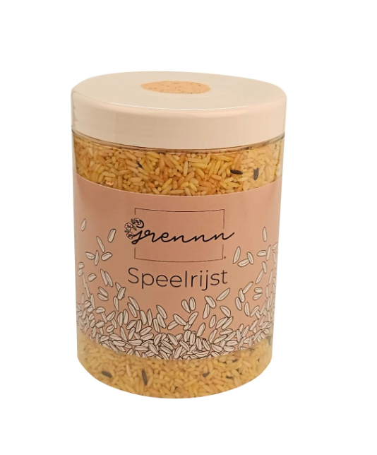 Grennn Speelrijst Bijen Mix 750gr