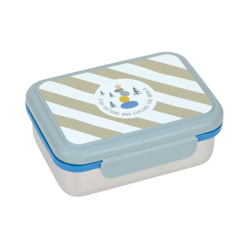 Lässig Lunchbox / Brooddoos Sunny Explorer - Groen/Blauw