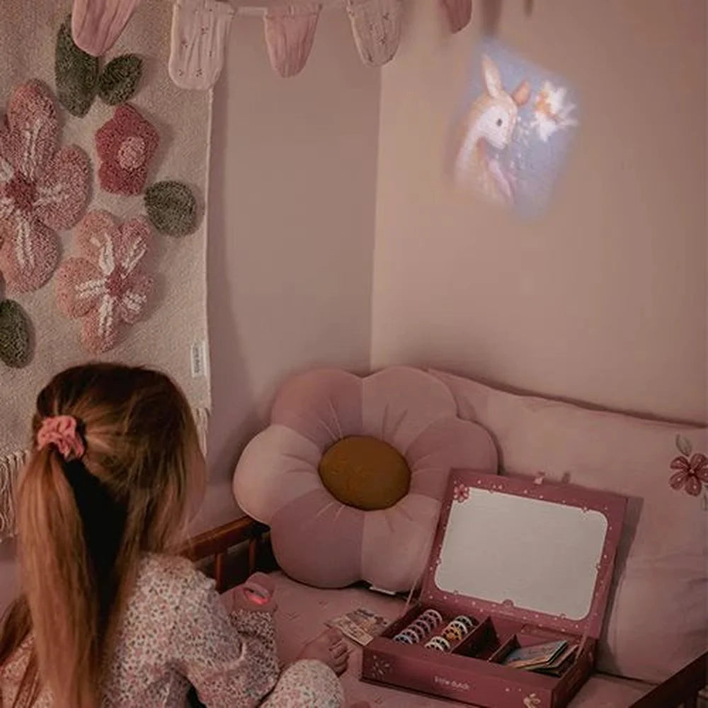 Little Dutch Verhalen Projector Zaklamp - Roos