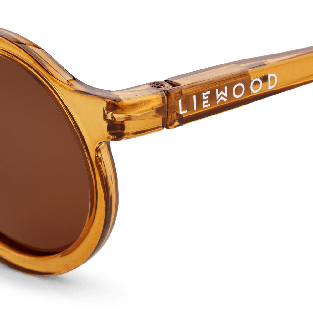 Liewood Darla Zonnebril Voor Kinderen 4-10 Jaar - Mustard Transparent