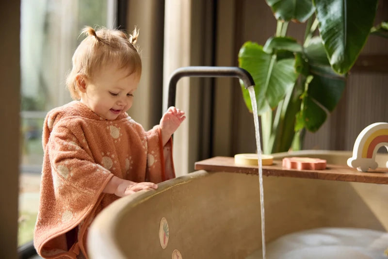 Jollein Badponcho Badstof Jacquard Sun Reversible