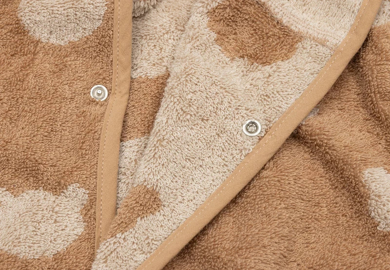 Jollein Badponcho Badstof Jacquard Teddy Bear