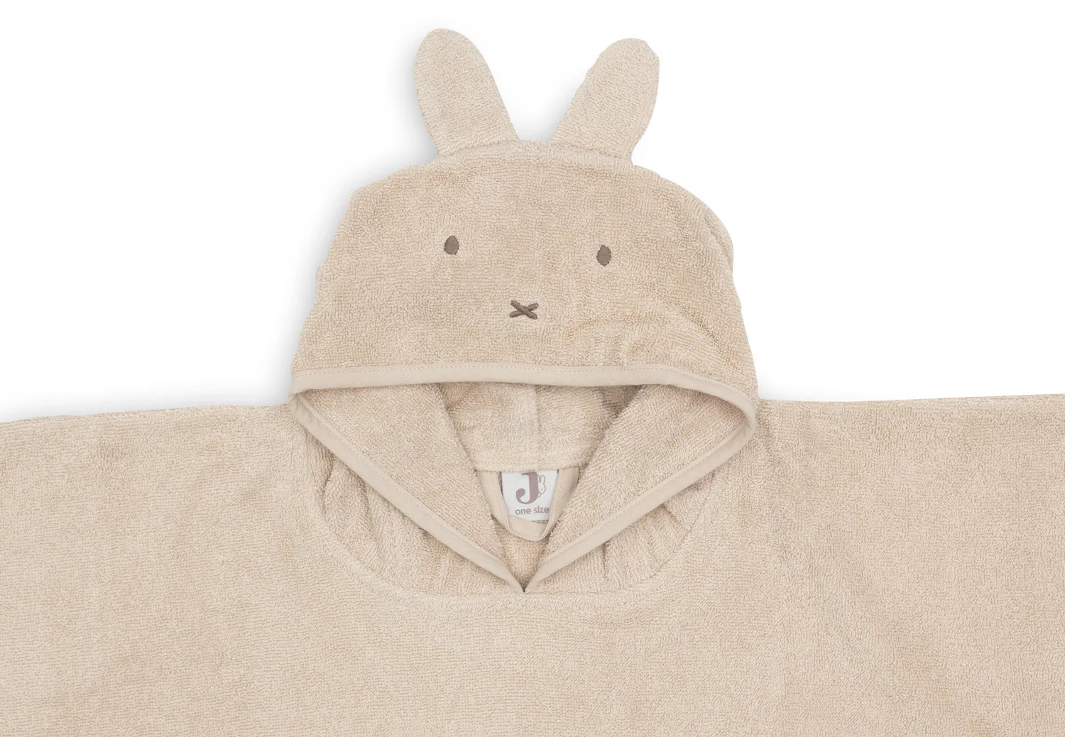 Jollein Badponcho Badstof Miffy Warm Sand