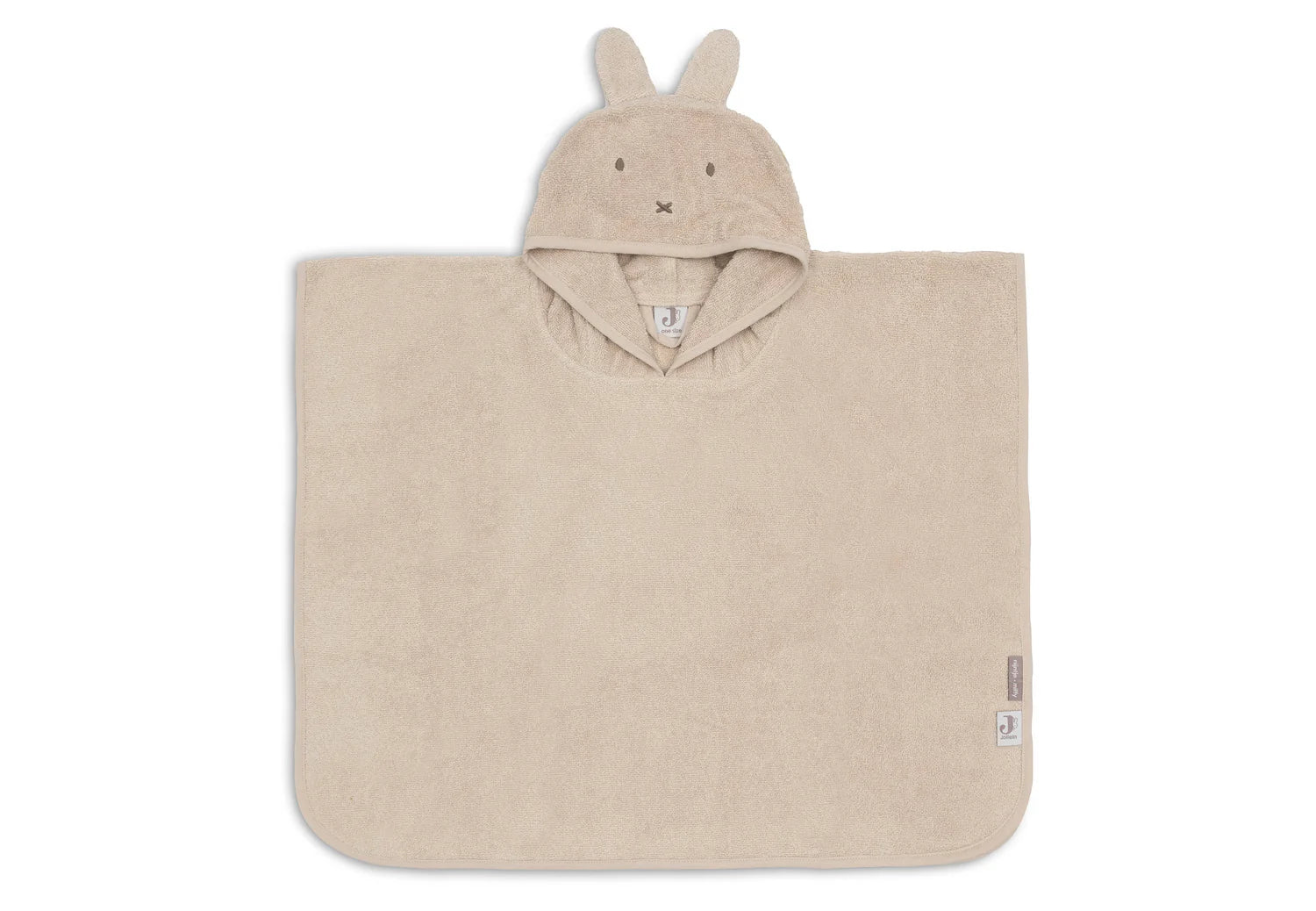 Jollein Badponcho Badstof Miffy Warm Sand