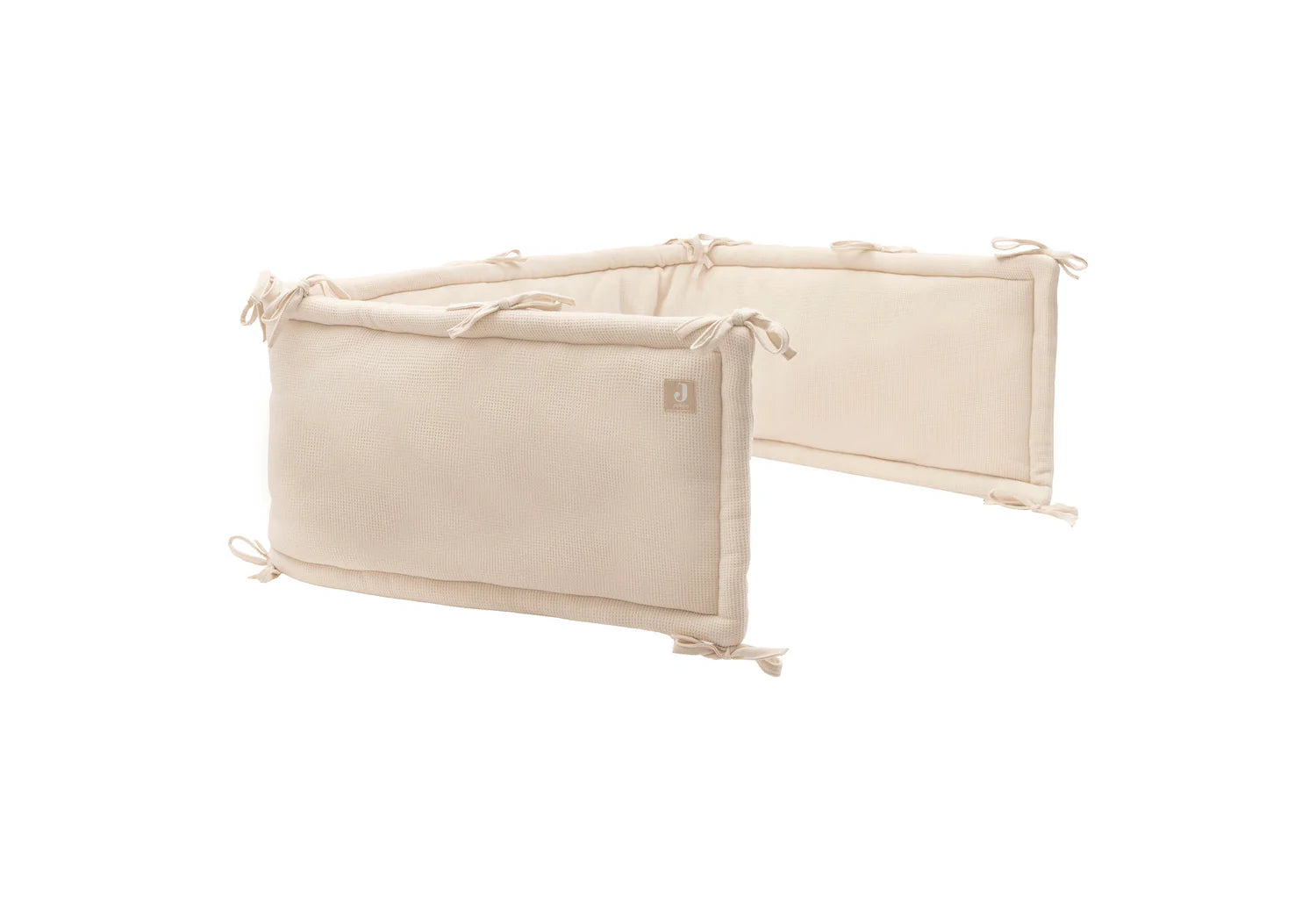Jollein Boxbumper 180x30cm Little Waffle Sand