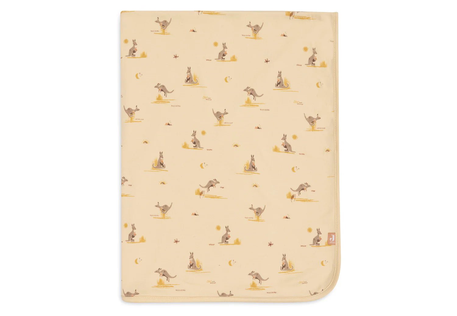 Jollein Deken Wieg Jersey 75x100cm - Kangaroots
