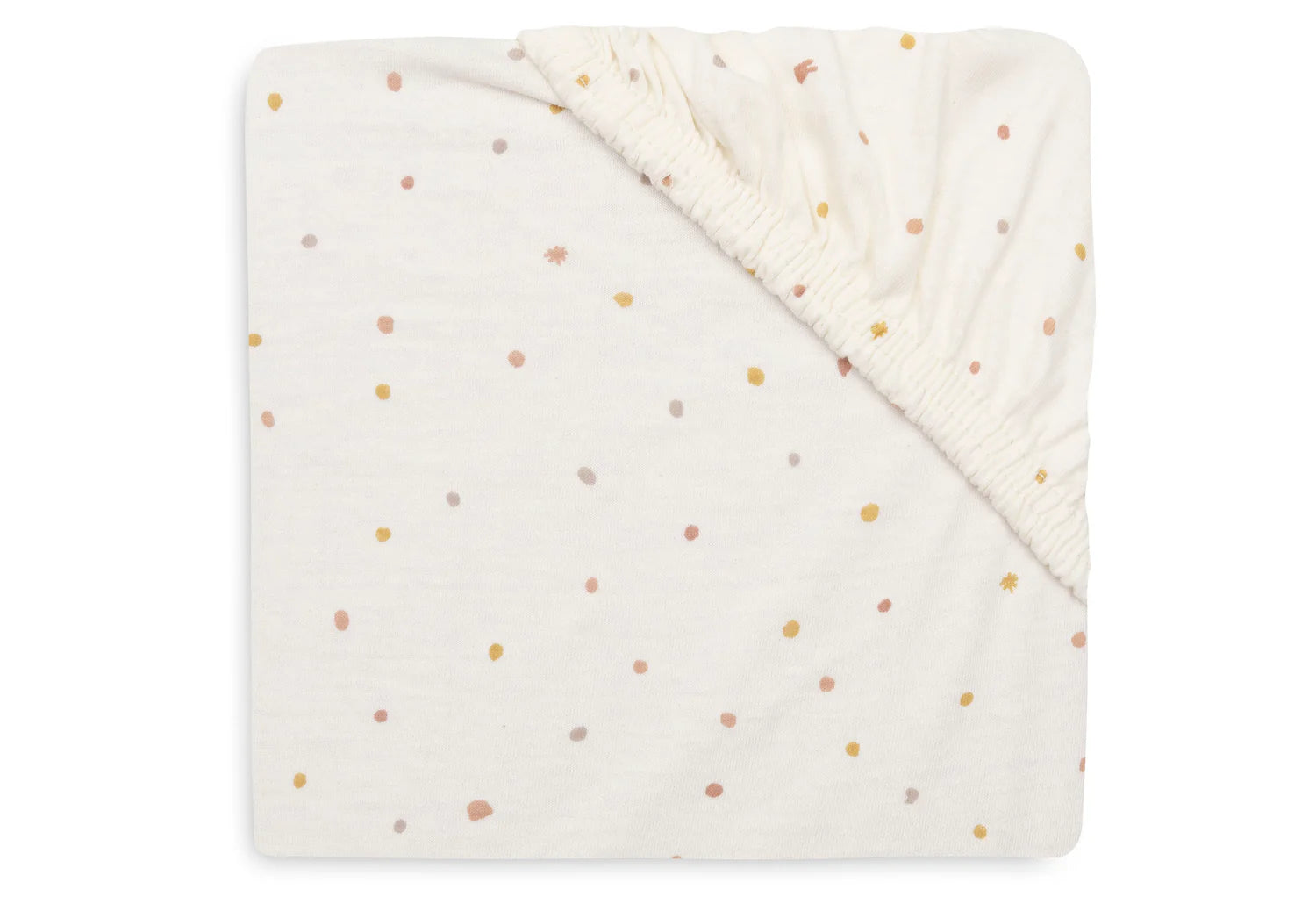 Jollein Hoeslaken Jersey 60x120cm -Kangaroots Dusty Dot