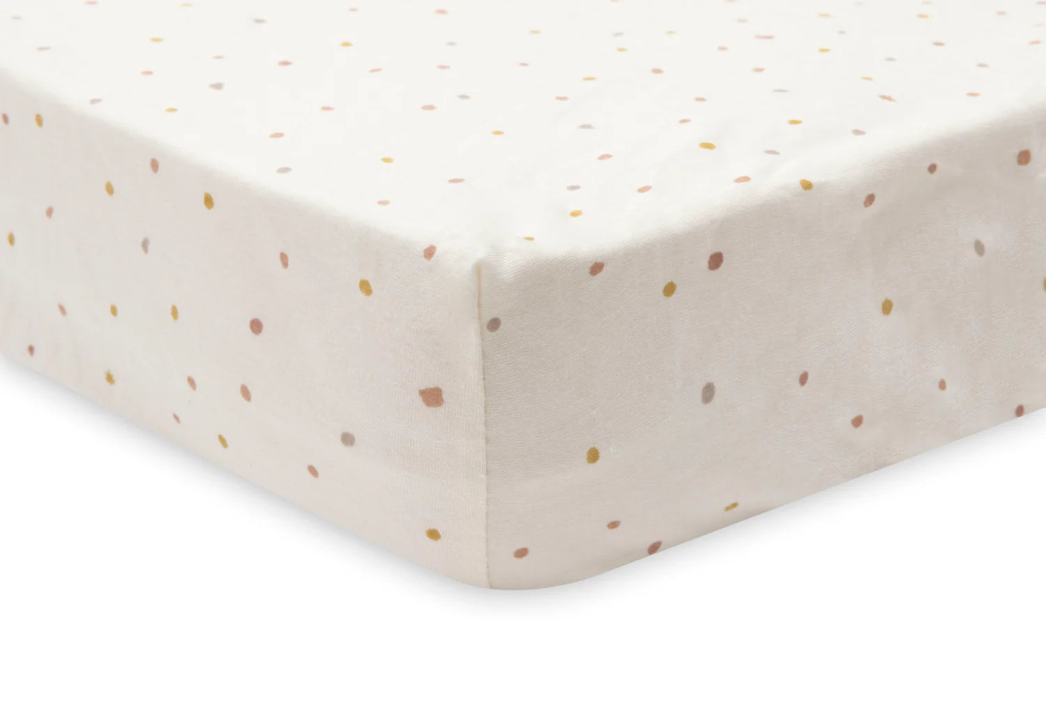 Jollein Hoeslaken Jersey 60x120cm -Kangaroots Dusty Dot