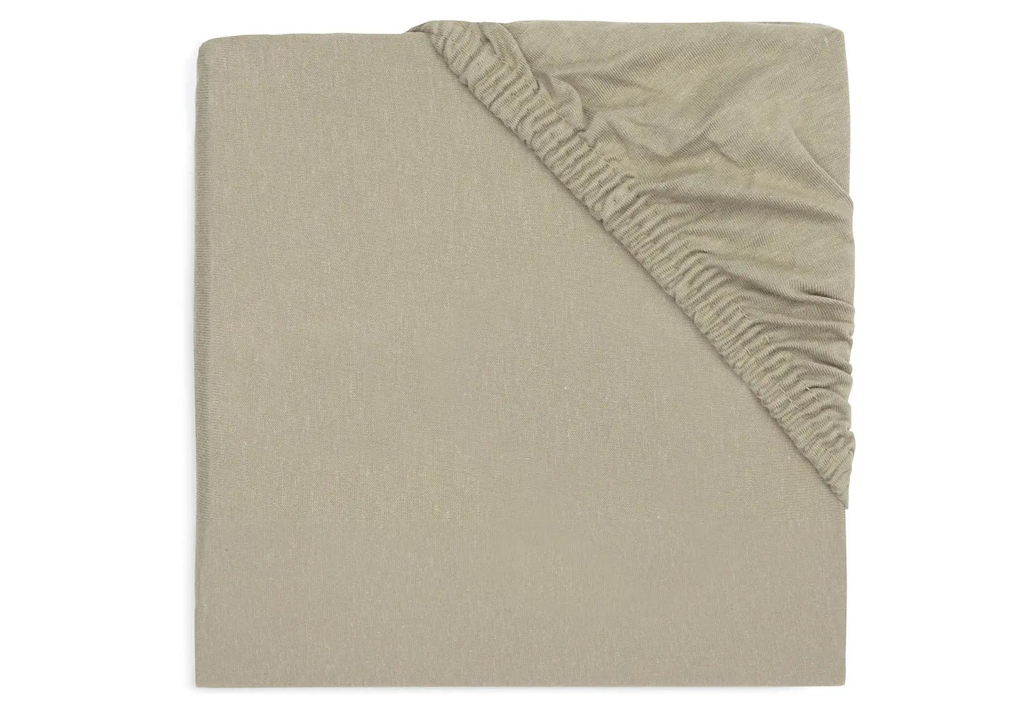 Jollein Hoeslaken Olive Green 70/75x140/150cm
