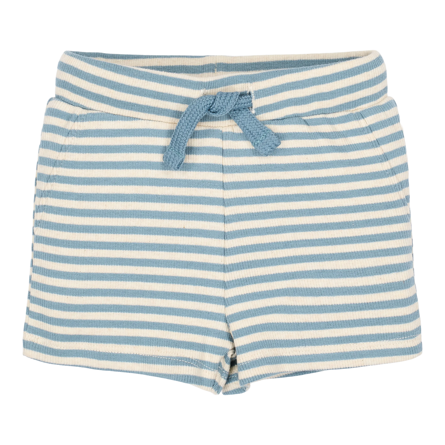Little Dutch Korte Broek Blauw Stone Blue stripe