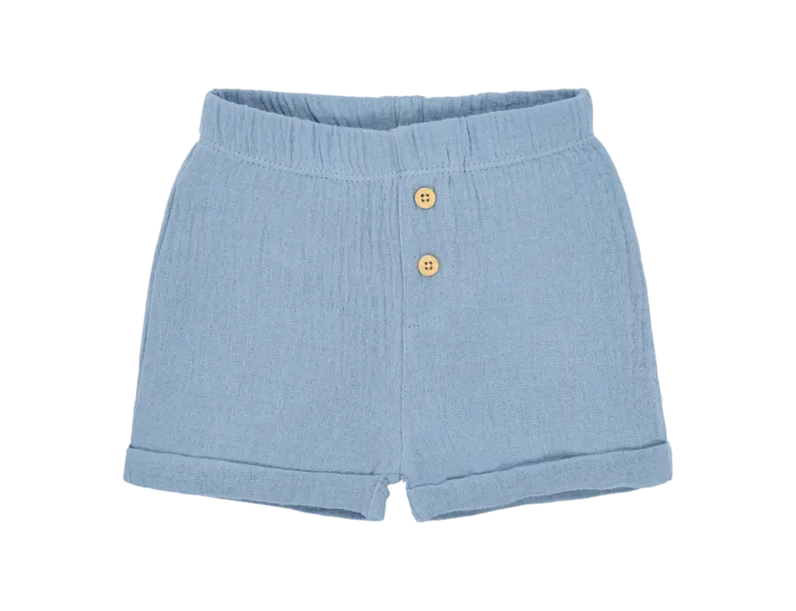 Little Dutch - Korte Broek Blauw Stone Blue