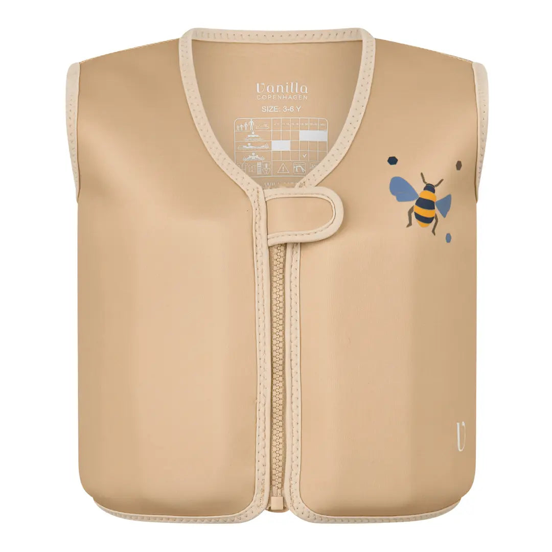 Vanilla Copenhagen Zwemvest Neoprene - Honey Bee Beige
