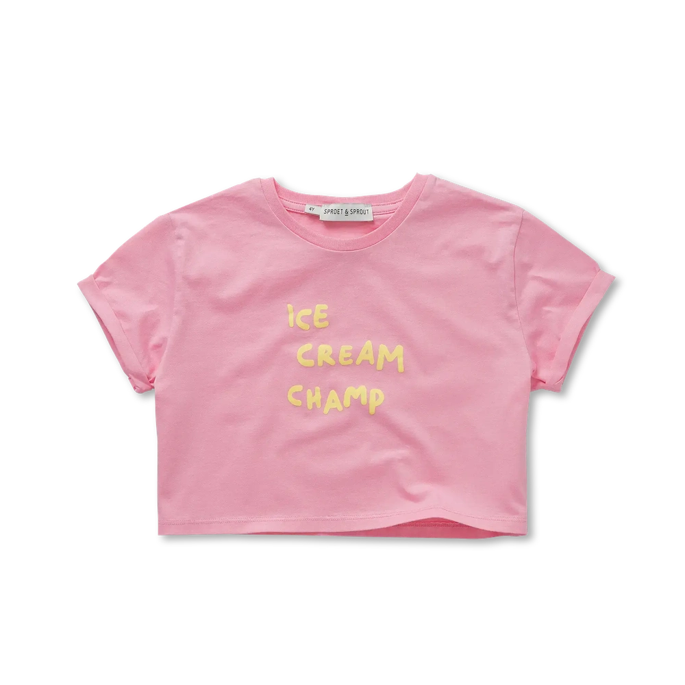 Sproet & Sprout Boxy T-Shirt Ice Cream Champ