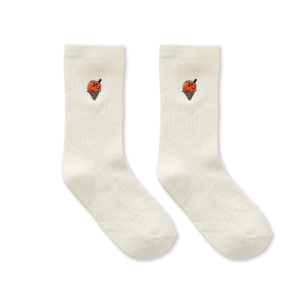 Sproet & Sprout Sokken Ice Cream Off-White