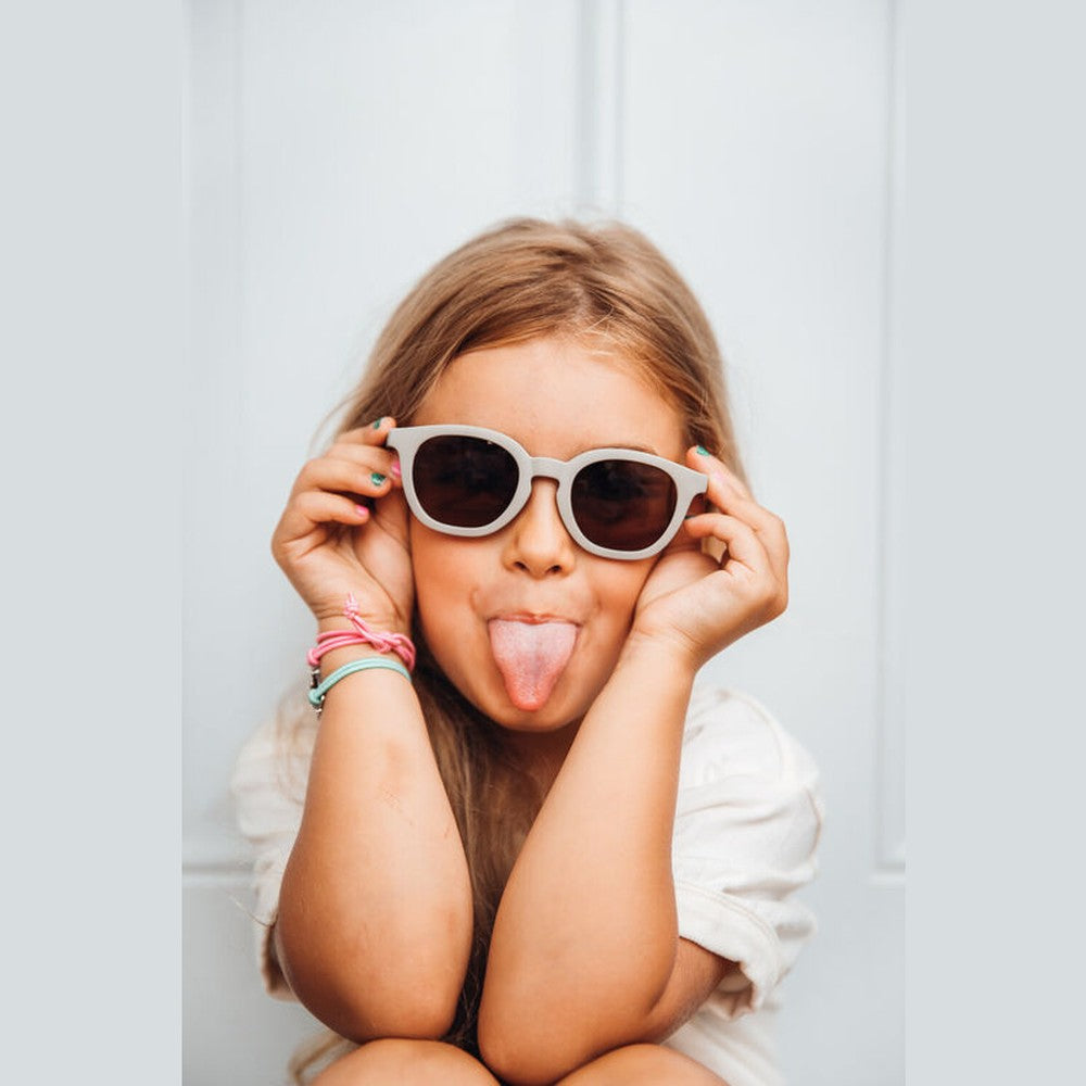 Béaba Zonnebril Baby / Kind | 4-6 Jaar - Square Sunny Fluweel Grijs