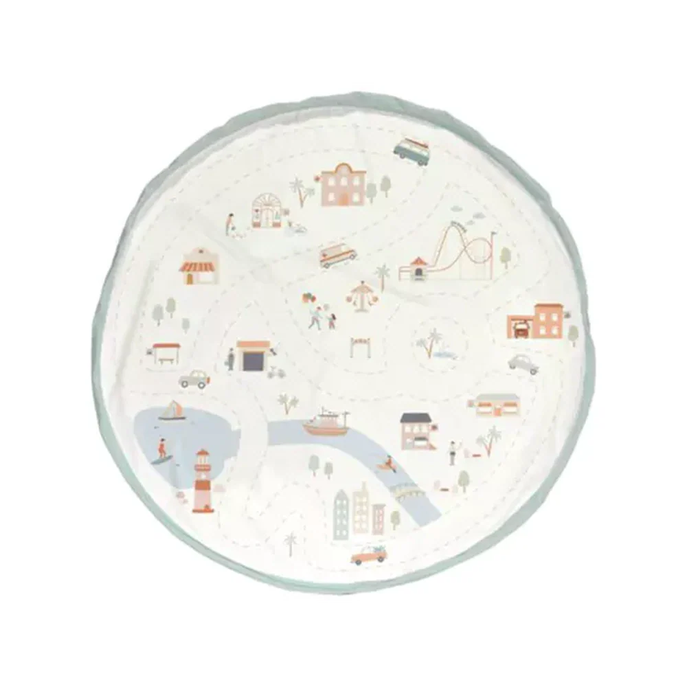 Play & Go City Map Opbergzak en Speelmat