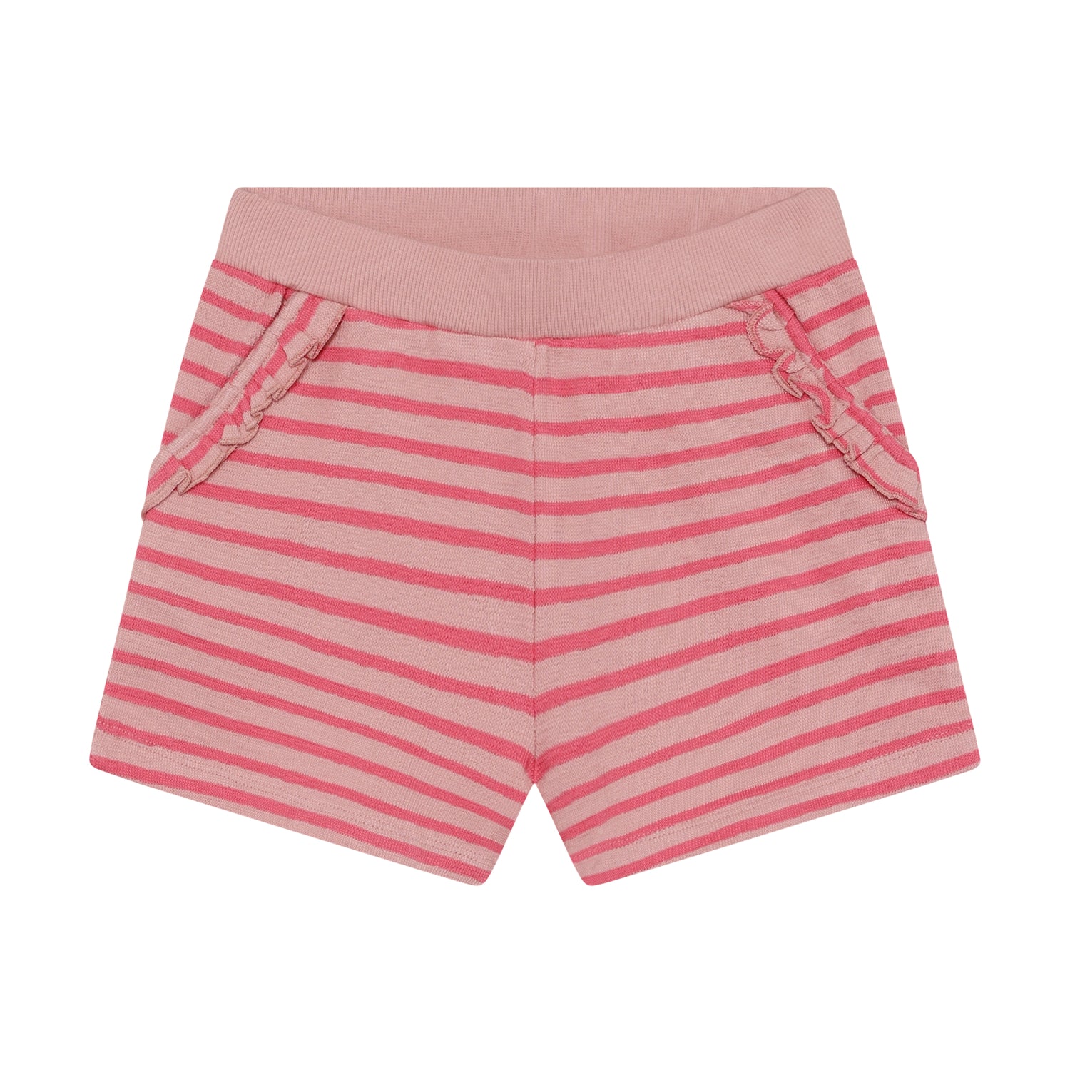 Minymo Shorts Gestreept Rosy Tough