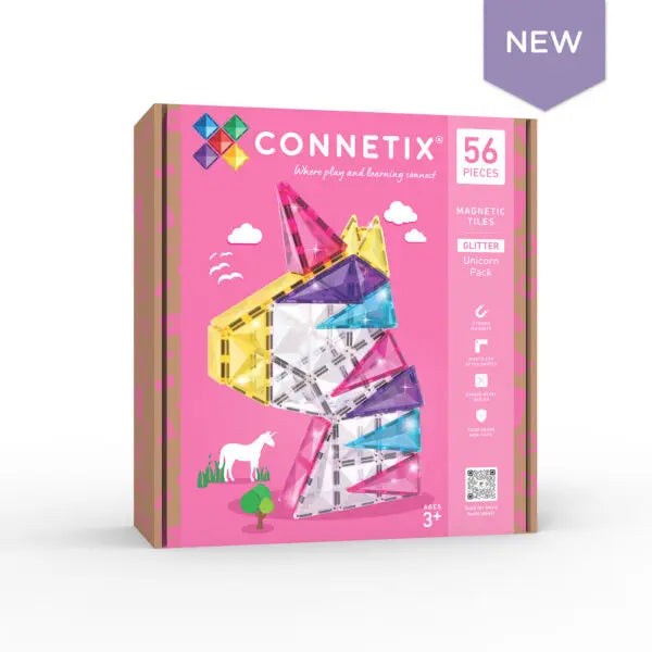 Connetix Glitter Unicorn Pack | 56 Onderdelen