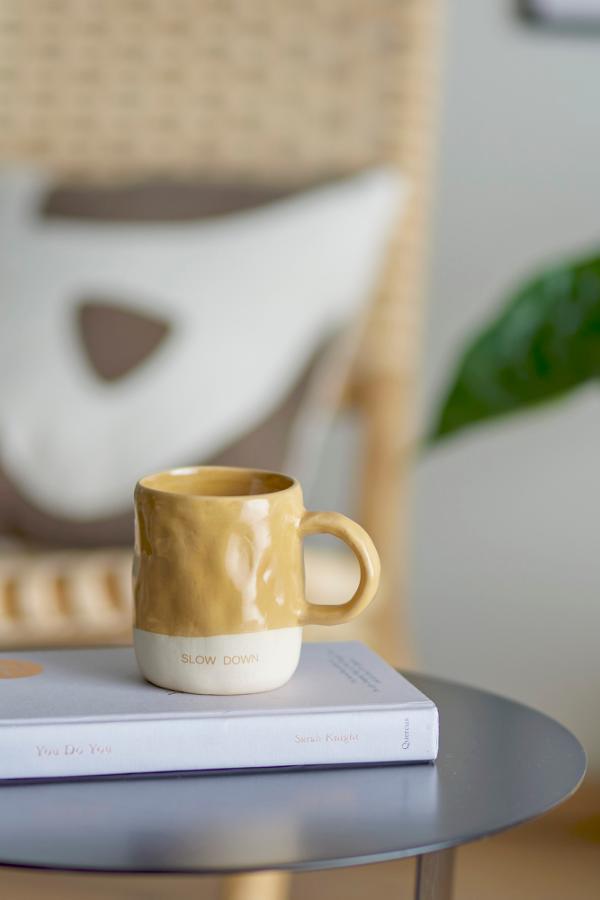 Bloomingville Neo Mok in Steengoed - Geel