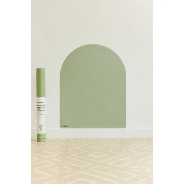 Kinderly Verwijderbaar Magnetisch Behang Olive