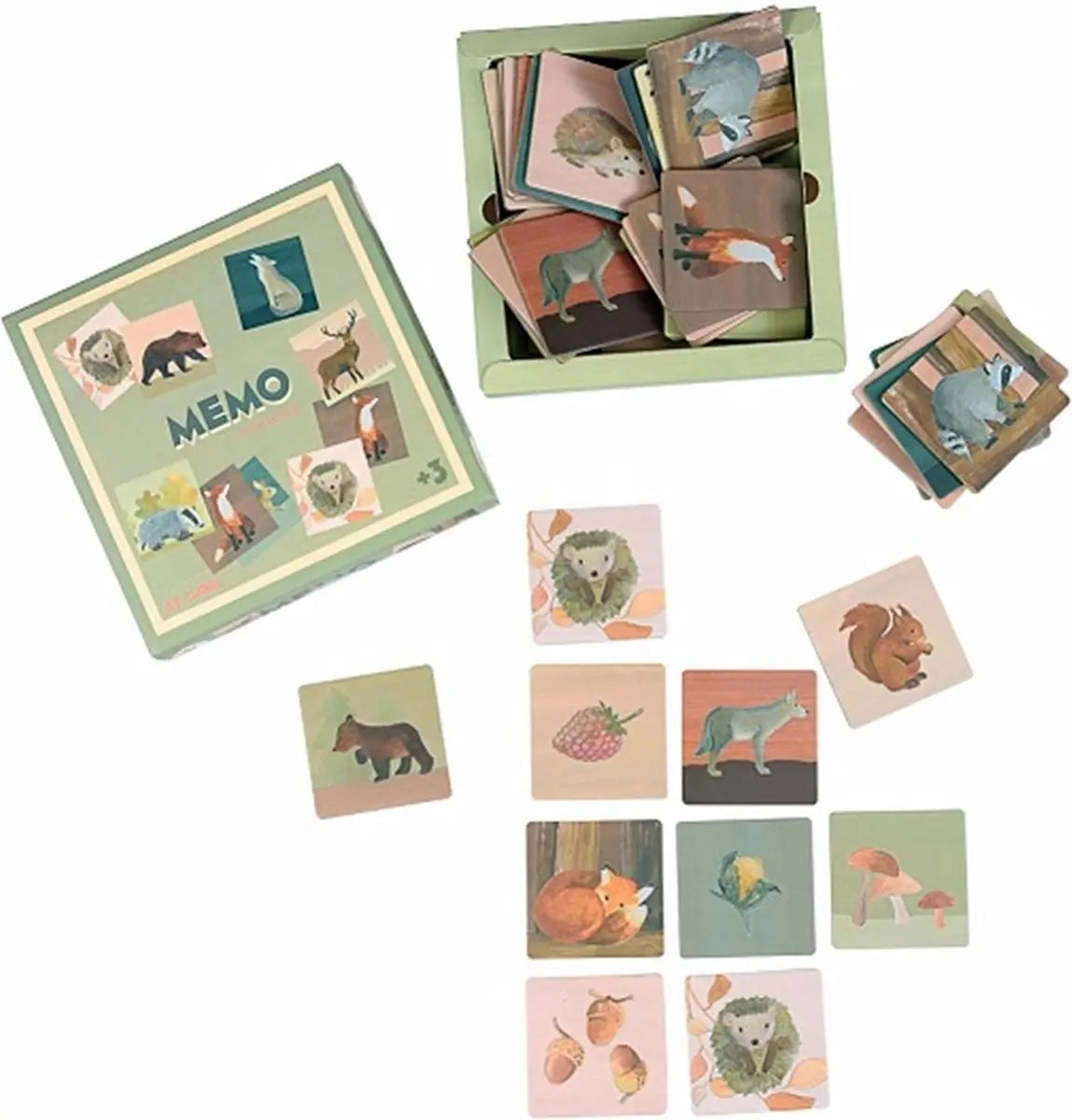 Egmont Toys Memory Bosdieren