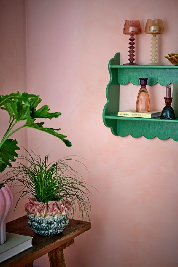Bloomingville Kaarslichthouder Daze Votive - Roze + Beige (set van 2)