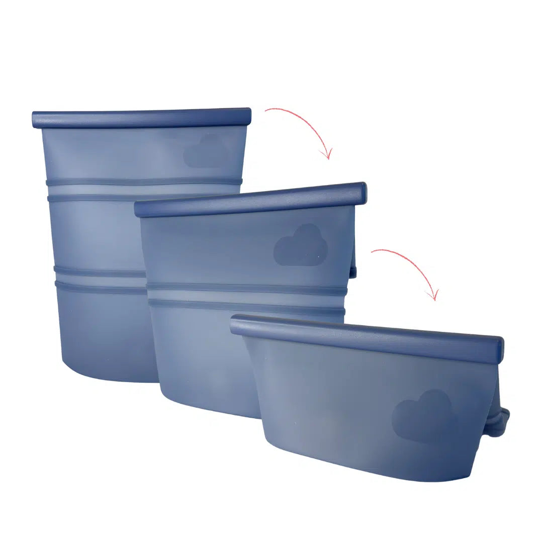 Baby on the Move Yummy Storage voor Babyvoeding en Melk - Blauw