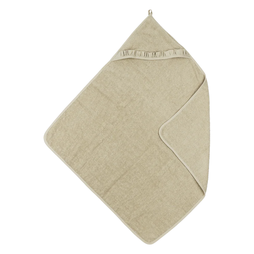 Meyco Badcape badstof Ruffle - Sand