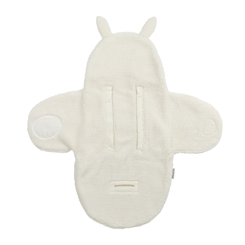 Meyco Wikkeldeken Teddy Rabbit - Natural