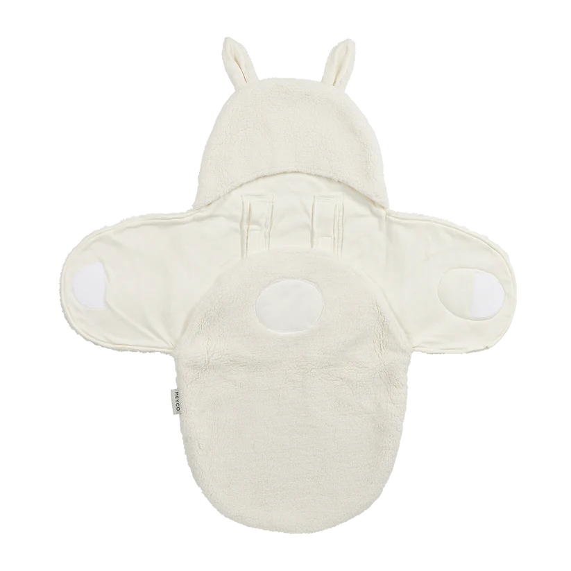 Meyco Wikkeldeken Teddy Rabbit - Natural