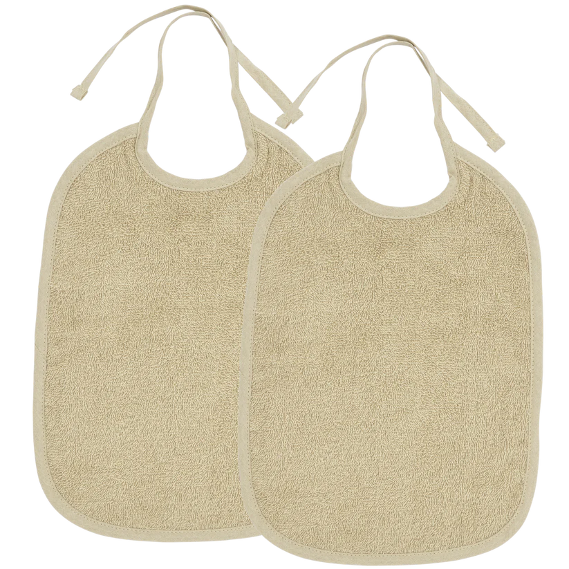 Meyco Slab Met Striksluiting Badstof 2-pack - Sand